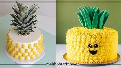 تصویر از طرز تهیه کیک آناناس